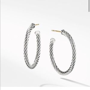 David Yurman Cable Hoop Earrings